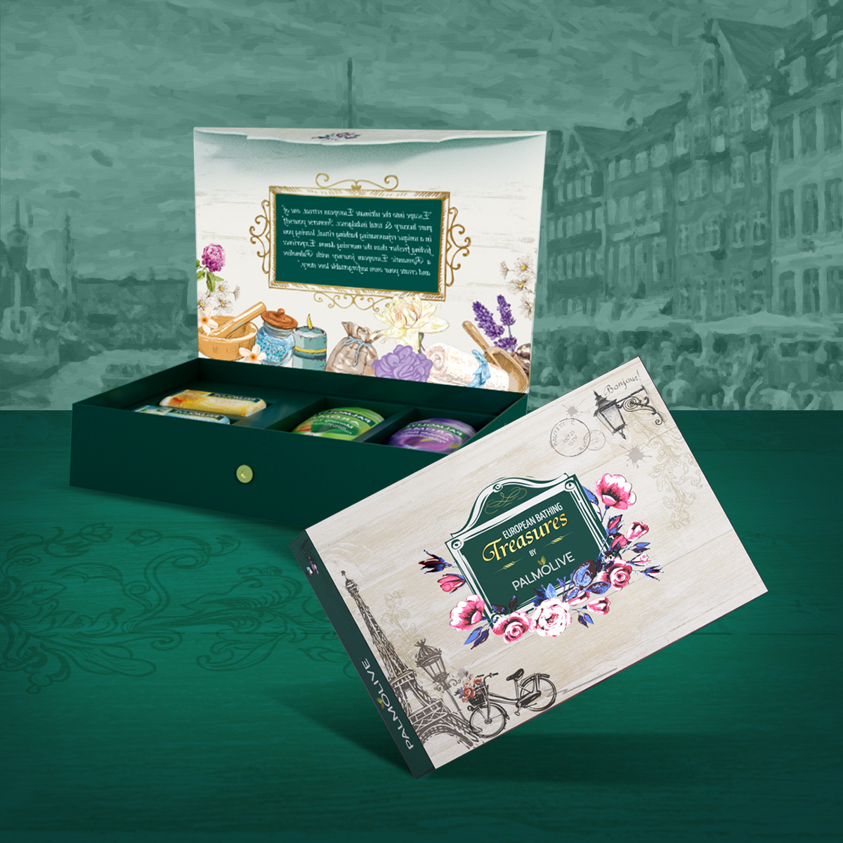 Palmolive brand identity and packaging design