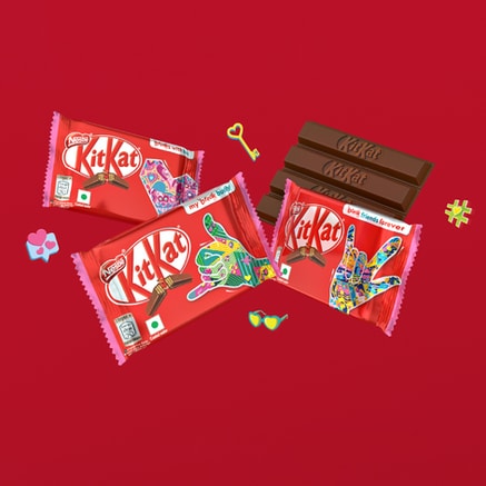 Food packaging social campaign mockup