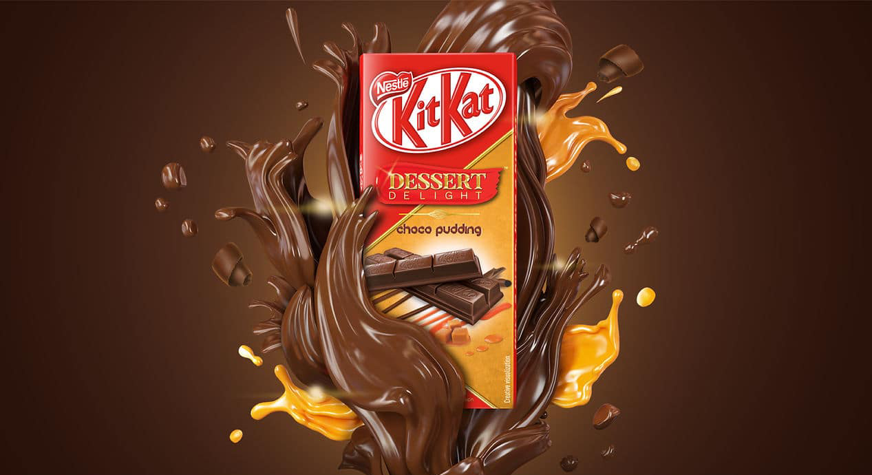 KitKat Dessert Delight 3D - Best Creative & Packaging Designing Company ...